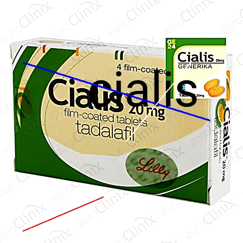 Prix cialis 20 mg comprimé pelliculé boîte de 4